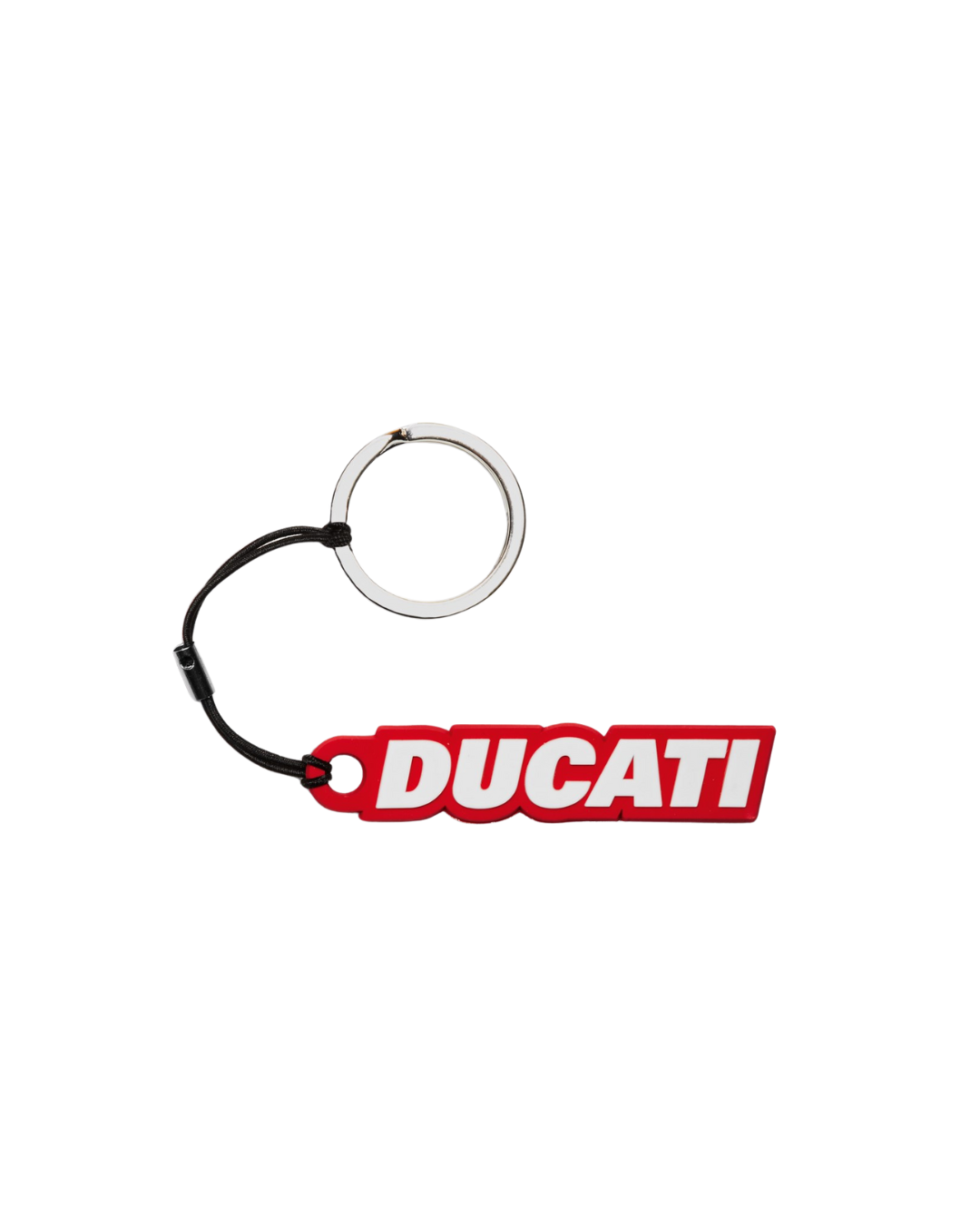 Porte-clés en caoutchouc-Ducati Logo